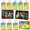 Rainbow Scratch Art Party Favors for Kids – 24-Pack Scratch Notebooks with Styluses, Stencils & Gift Bags, Perfect Classroom Birthday Gifts, Goodie Bag Stuffers & School Prizes (24 Pack Party)